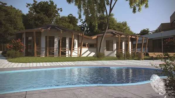 Малка спретната къщурка