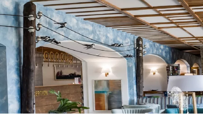 Бяла лястовица, забелязана близо до Банско