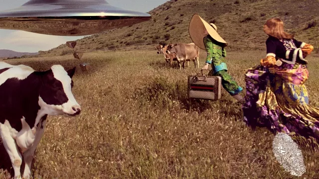 Новото Gucci: Малко Star Trek и мирис на окосена трева