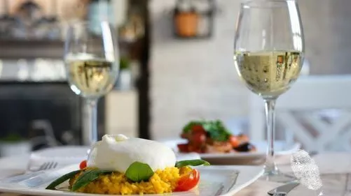 Ризото ала миланезе с бурата