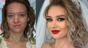 Изумително! Булки преди и след грим (снимки)