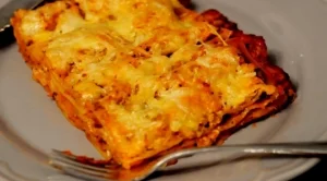 Червена вегетарианска лазаня