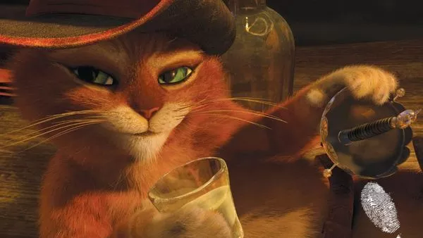 Котаракът в чизми 3D