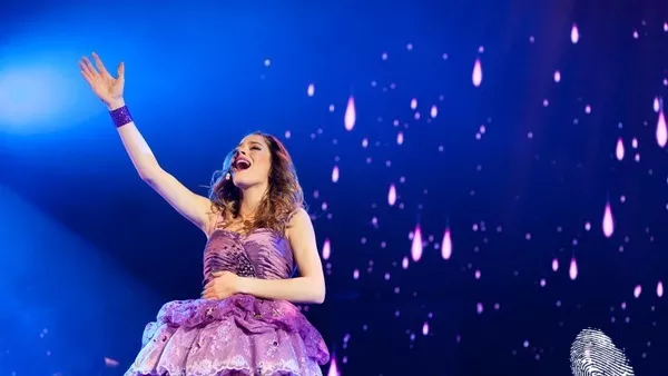 Виолета: Концертът