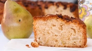 Кекс с круши и шоколад