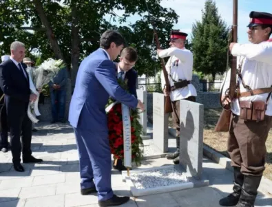 Паметник на казахстански герой от Втората световна откриха във Видин