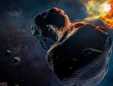 Астероид колкото стадион се приближава към Земята