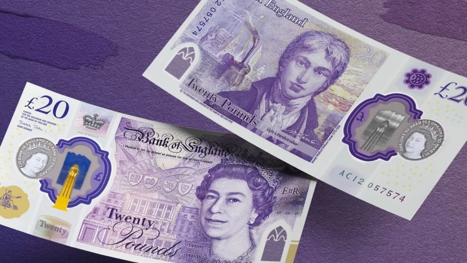 Velikobritaniya Predstavi Nova Banknota Ot 20 Paunda
