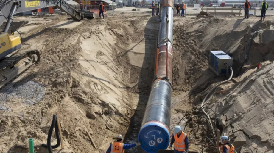 Датският участък на "Северен поток 2"  ще бъде завършен до май