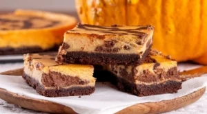 Чийзкейк с тиква и шоколад