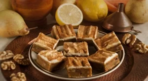 Кекс с моркови и круши