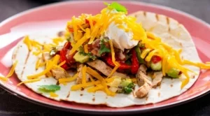 Фахитас със свинско и чушки