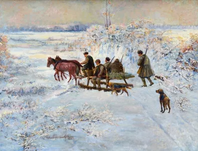 Зима в галерия Лоранъ