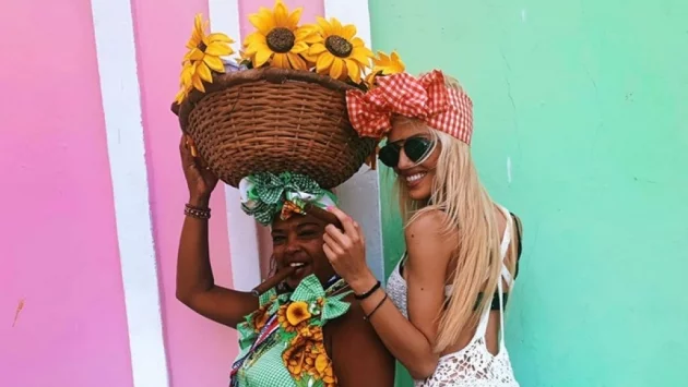 Натали Трифонова купонясва в Куба (снимки)