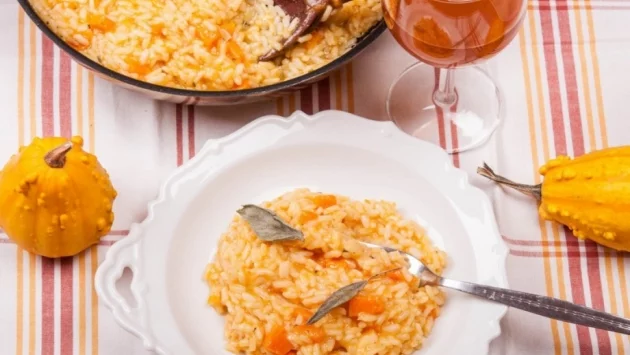 Ризото с тиква