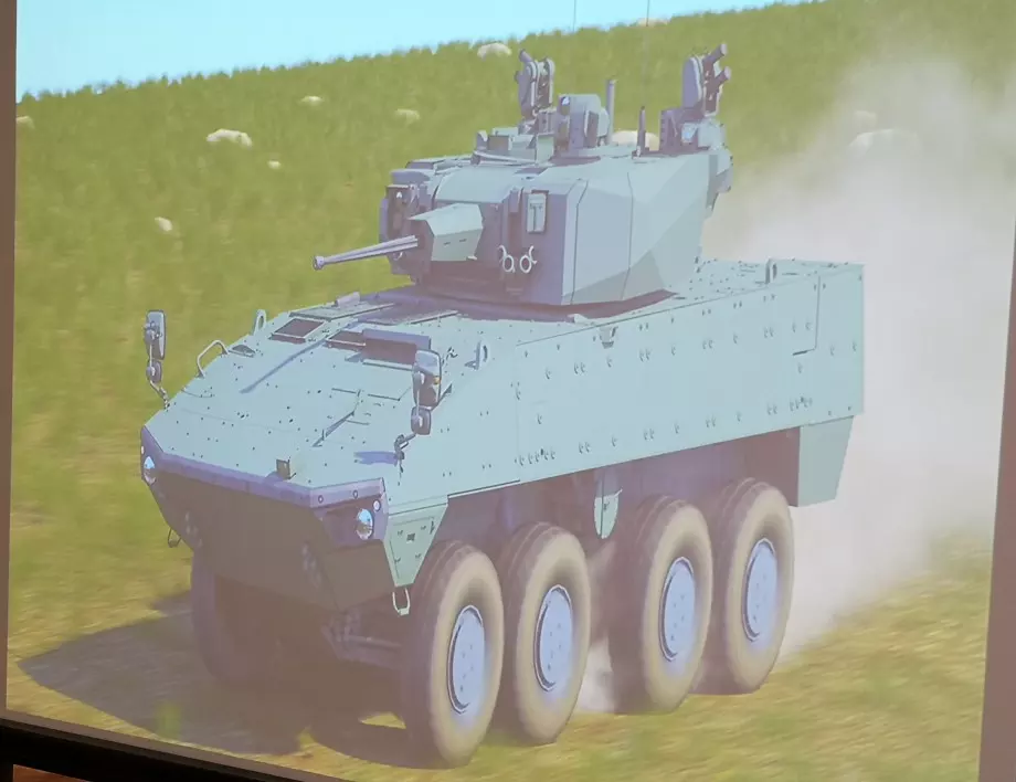 До 3 години Patria може да произвежда бойни машини в България 