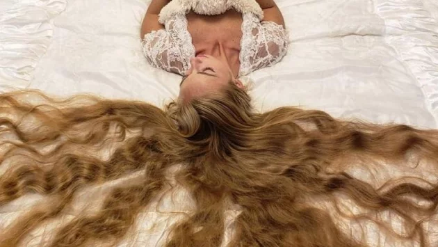 Съвременната Рапунцел, която не се е подстригвала от 30 години