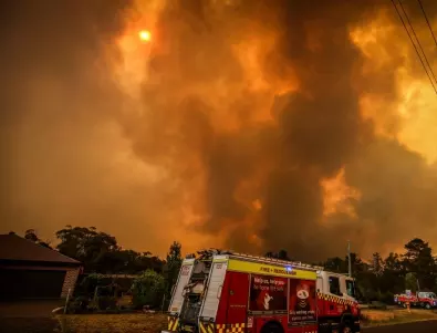 Горски пожар унищожи исторически град в щата Калифорния