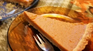 Тиквен пай със сладко от ягоди