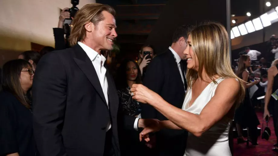 Брад Пит и Дженифър Анистън отново заедно 