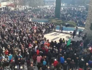 Протест в защита на Иван Гавалюгов в Ботевград (СНИМКИ)