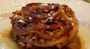 Печени ябълки със сироп