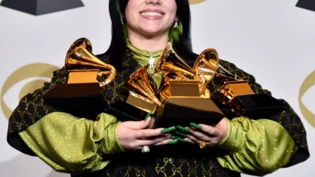 Били Айлиш триумфира на наградите Грами 2020