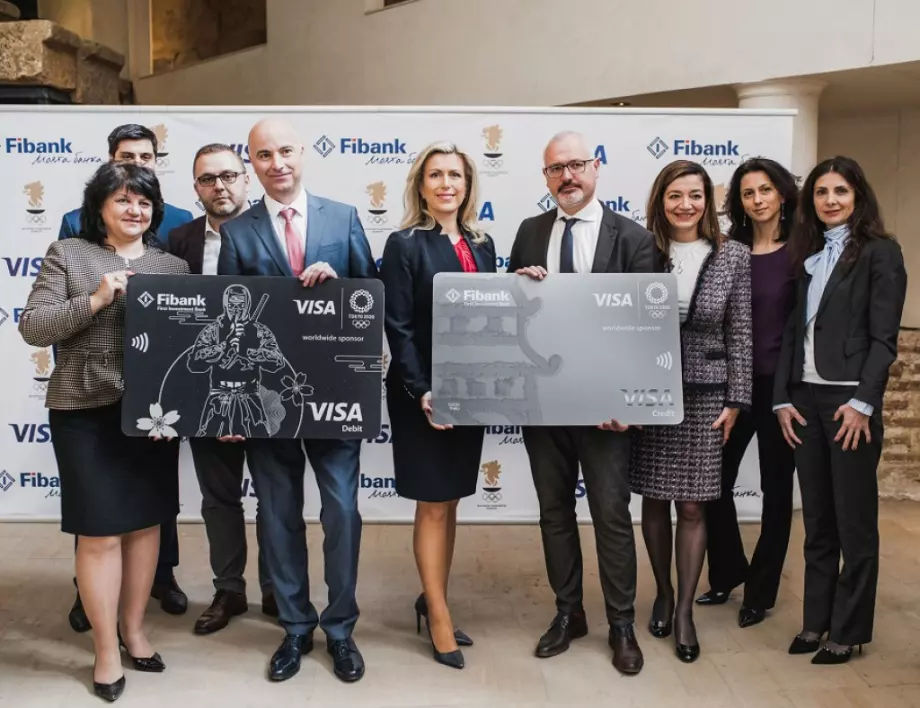 Резултат с изображение за „Fibank представя новата Visa с дизайн на Олимпийските игри“