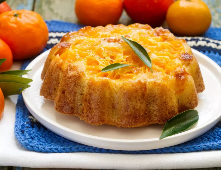 Рецепта на деня: Уникален кейк с мандарини