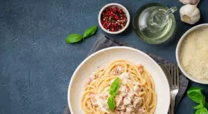 Спагети Карбонара по оригинална италианска рецепта   