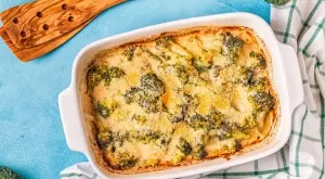 Вкусна запеканка с броколи   