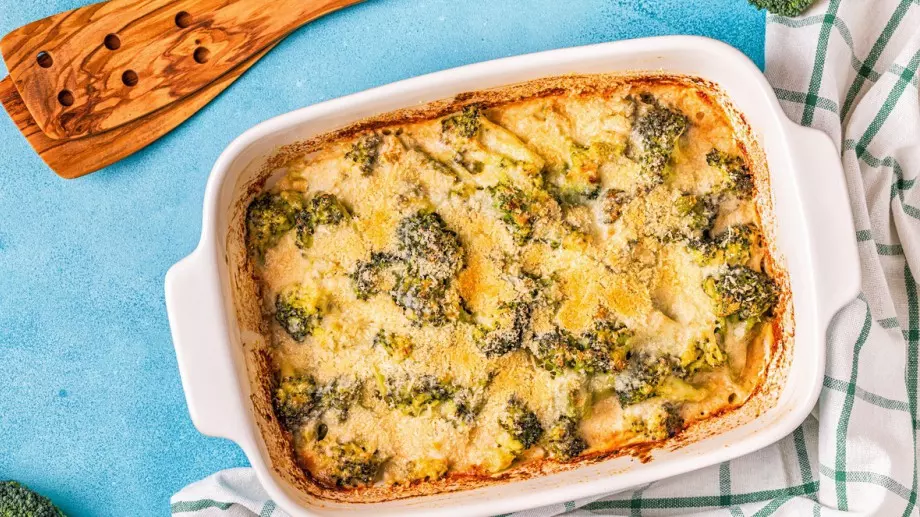 Вкусна запеканка с броколи   