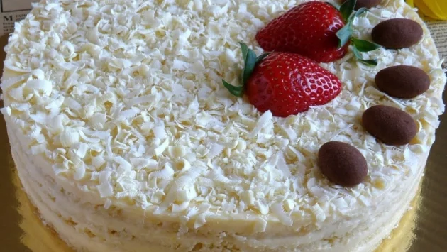 Ванилова торта без печене