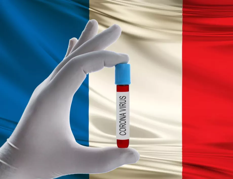 Франция говори за пик на петата вълна на коронавируса и чака шеста вълна заради Омикрон