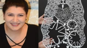 Художничка посвети картина на коронавируса