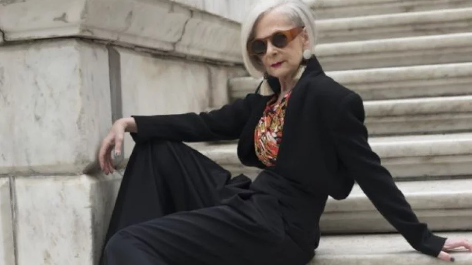 66-годишната Лин Слейтър: "Случайната икона" в света на модата