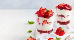 Лесен крем с ягоди и маскарпоне