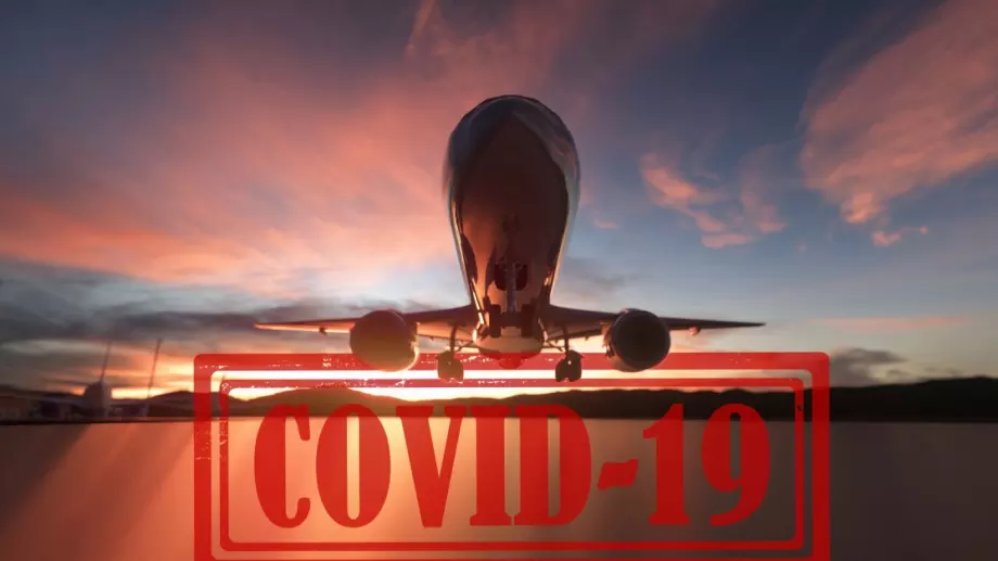 Тотален срив на международния въздушен трафик през януари