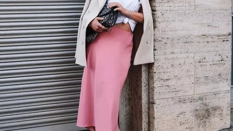 Тенденциите на 2020: Сатенени поли