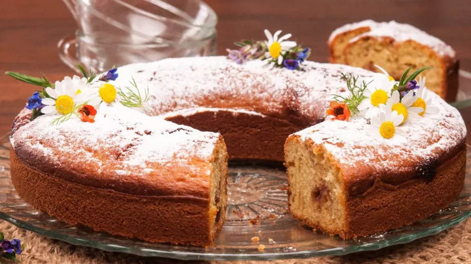 Kекс с кисело мляко и сладко