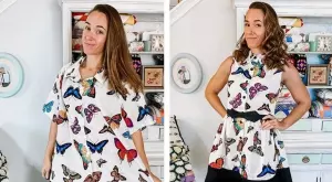 Жена дава нов живот на дрехи втора употреба (СНИМКИ)