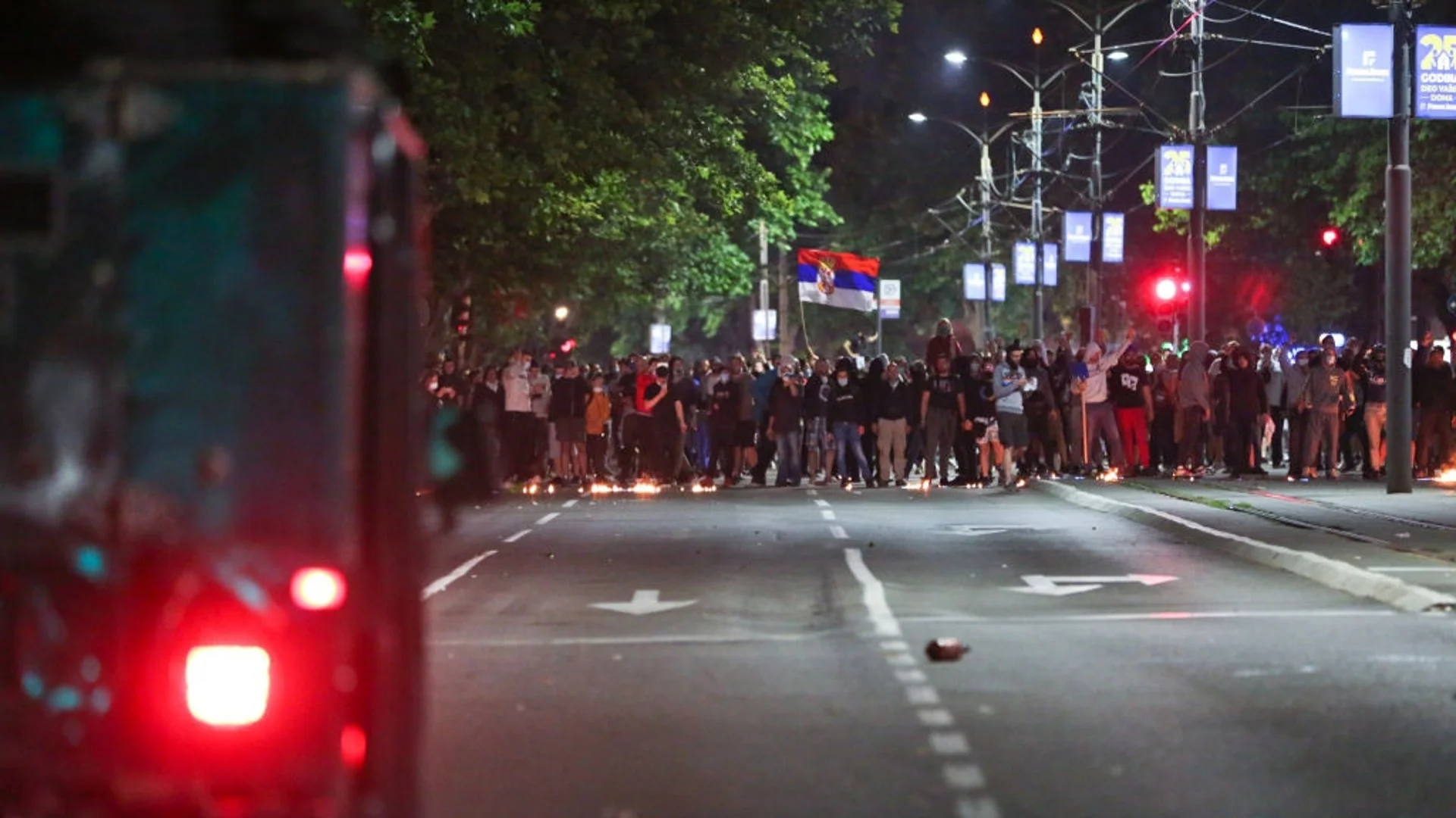 ЕС осъди полицейското насилие на протестите в Сърбия