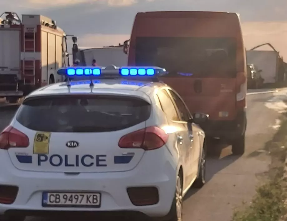 Почина 35-годишният полицай, който бе блъснат на АМ „Тракия“ 