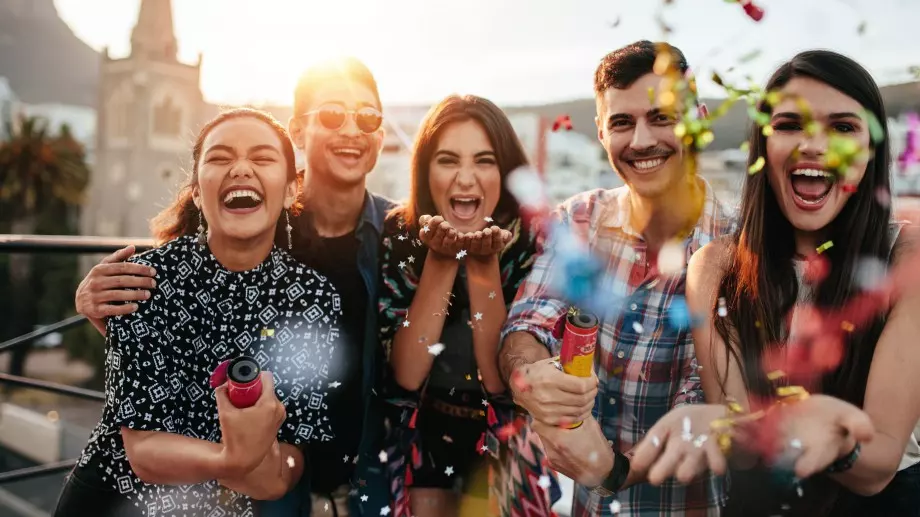 Виц за днес: Студентски купон