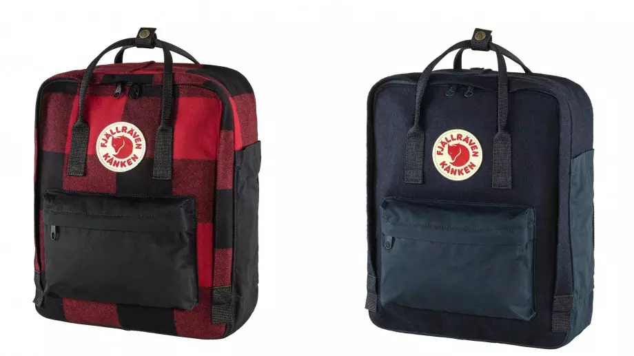 Fjällräven пуска модел раница, създадена от рециклирана вълна
