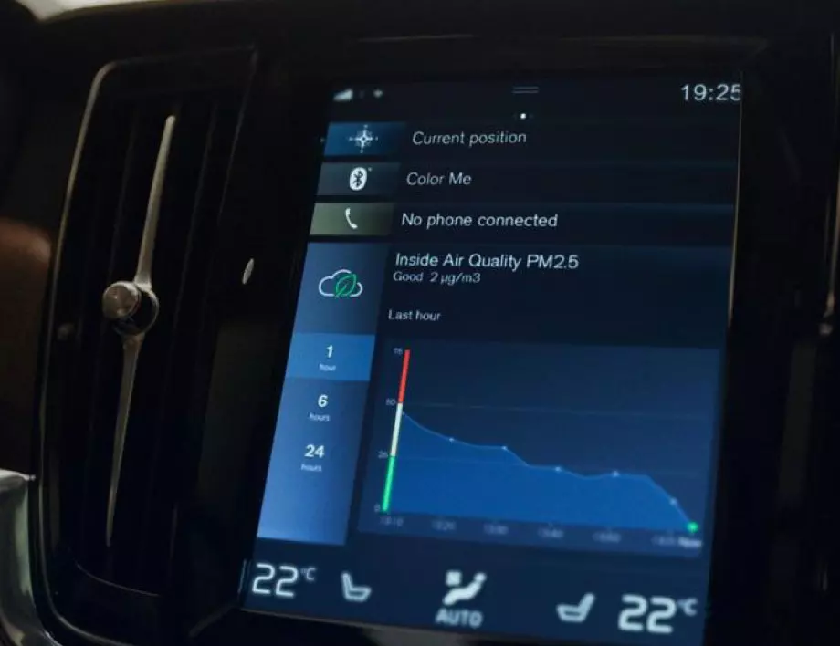Volvo представи нова система за почистване на въздуха в салона