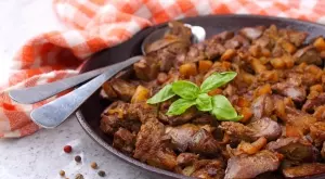 Пилешки дробчета на тиган