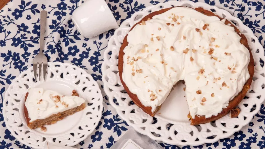 Безглутенов сладкиш с моркови