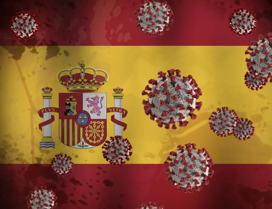 Всеки десети испанец се е срещнал с коронавируса