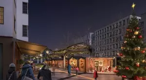 Нов коледен базар в центъра на София